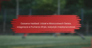 Oussama Haddadi: Udział w Mistrzostwach Świata, osiągnięcia w Pucharze Afryki, statystyki międzynarodowe